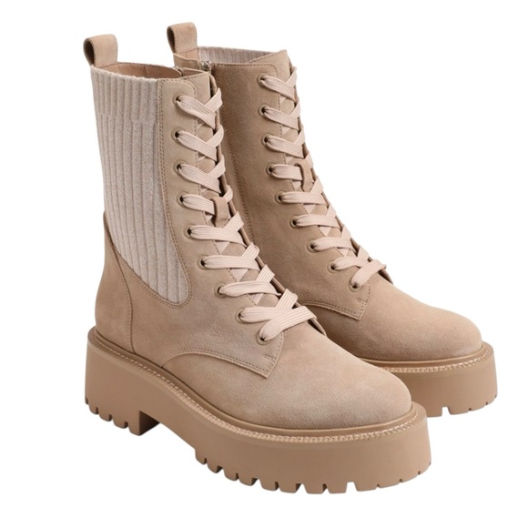 Sam Edelman Sesame EVINA Lug Sole Combat Boots - Picture 11 of 12